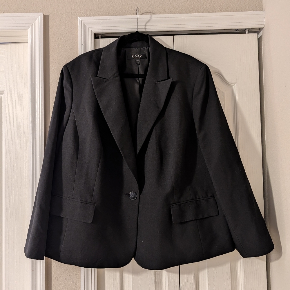 Kasper Classic Black Blazer